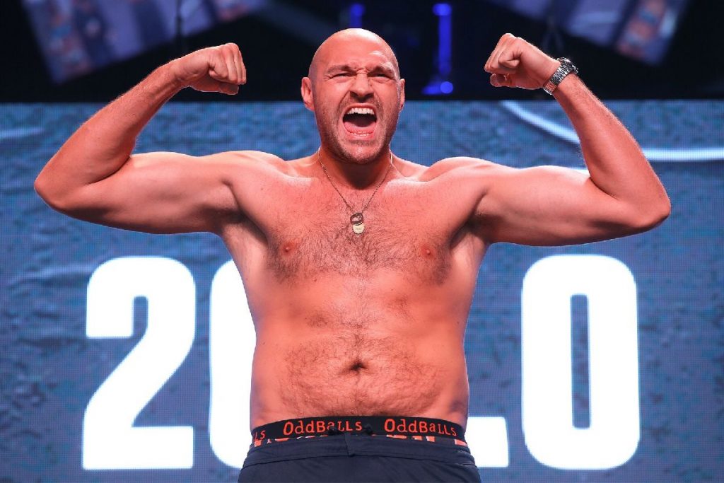 tyson fury workout and diet