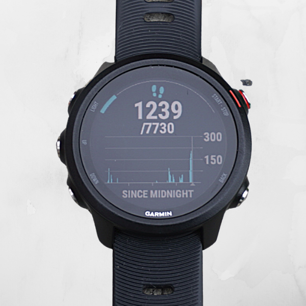 GPS Watch Step Counter
