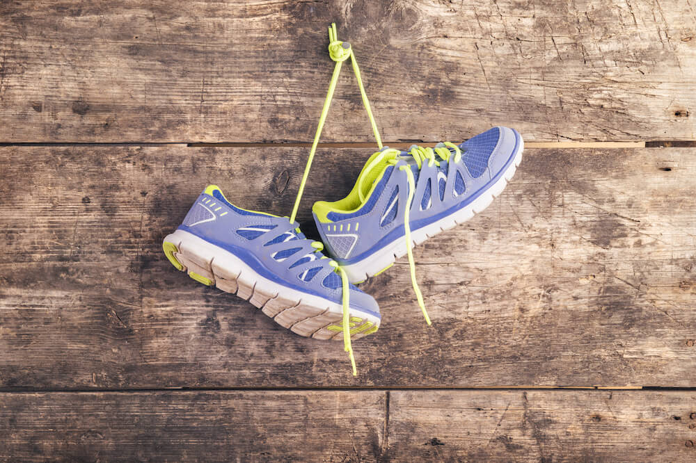 deodorize running shoes