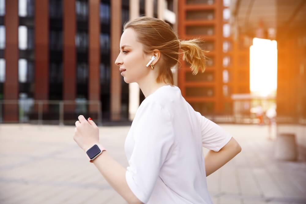 gps running watch with music