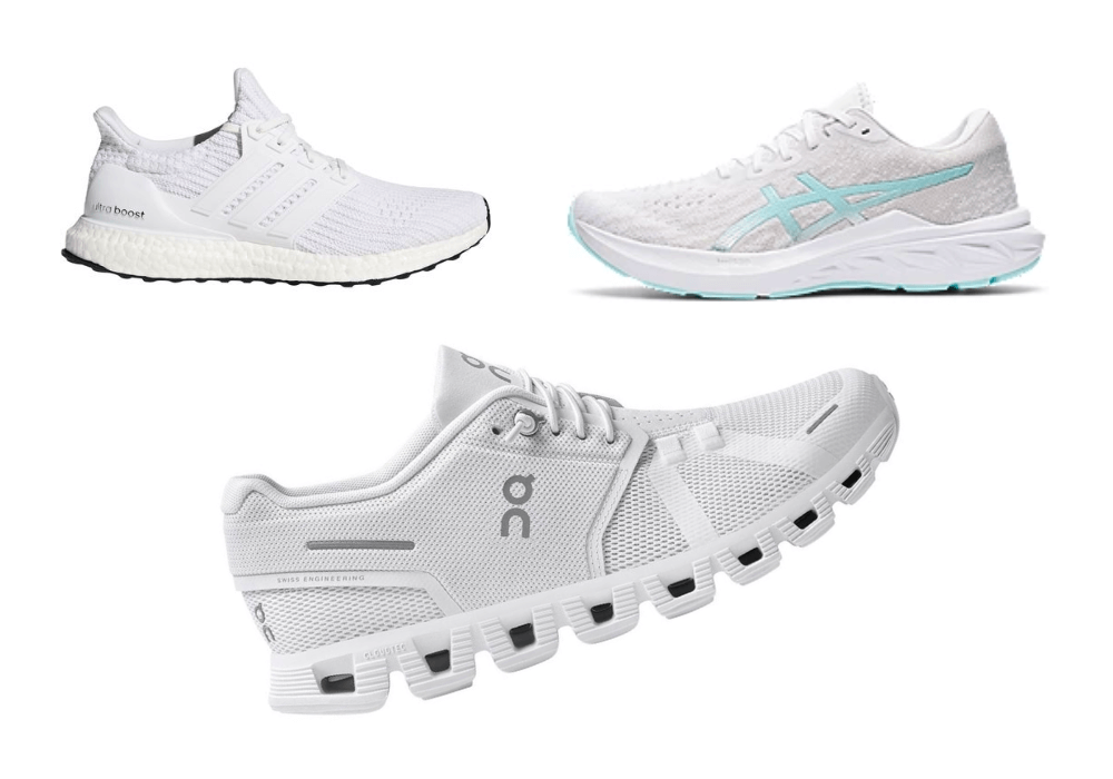 best all white running shoes